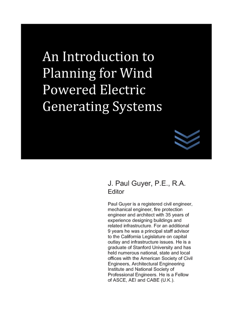 An Introduction to Planning for Wind Powered Electric Generating Systems cover