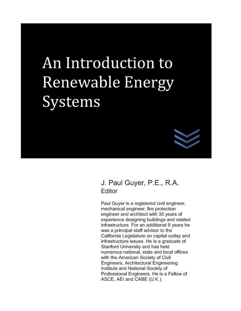 An Introduction to Renewable Energy Systems cover