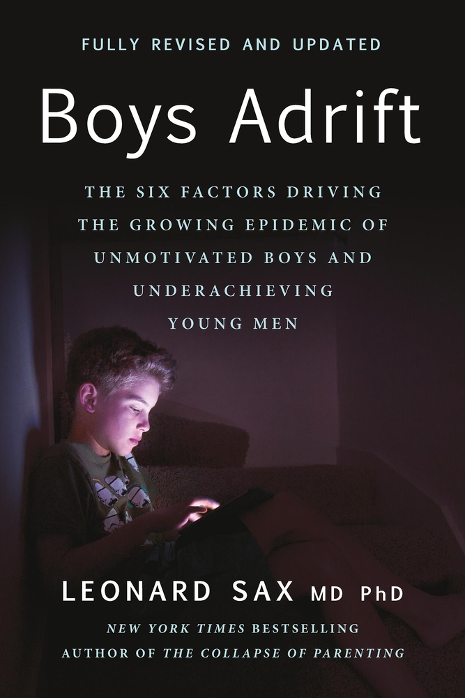 Boys Adrift: The Six Factors Driving the Growing Epidemic of Unmotivated Boys and Underachieving Young Men cover