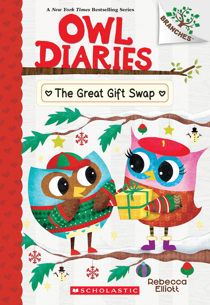 The Great Gift Swap: A Branches Book (Owl Diaries #23) cover