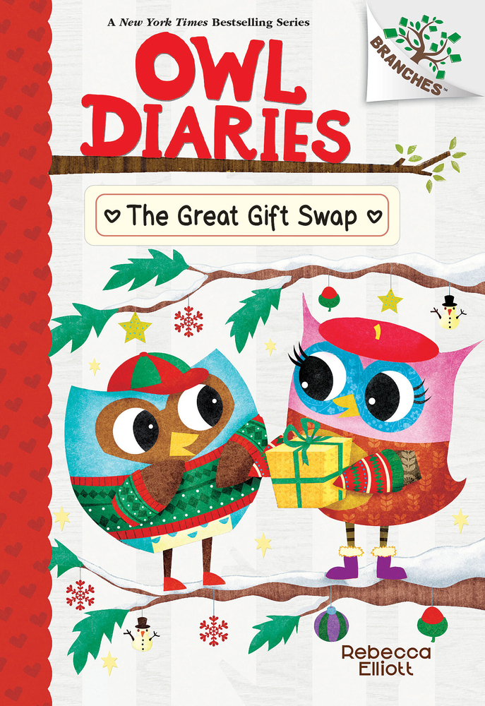 The Great Gift Swap: A Branches Book (Owl Diaries #23) cover