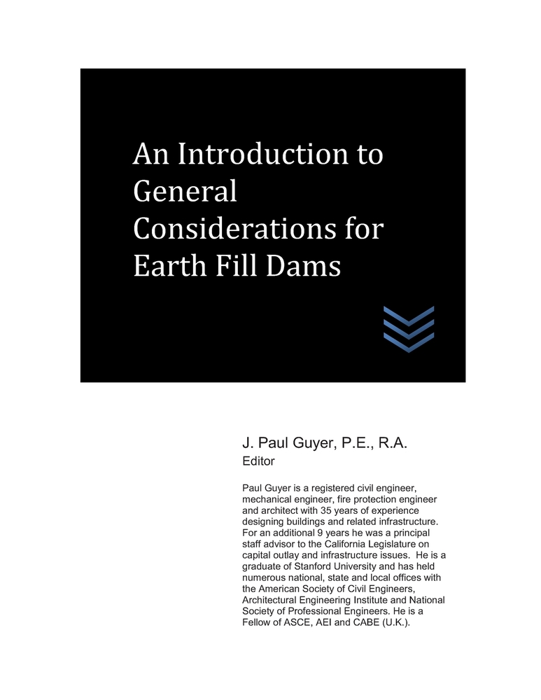 An Introduction to General Considerations for Earth Fill Dams cover