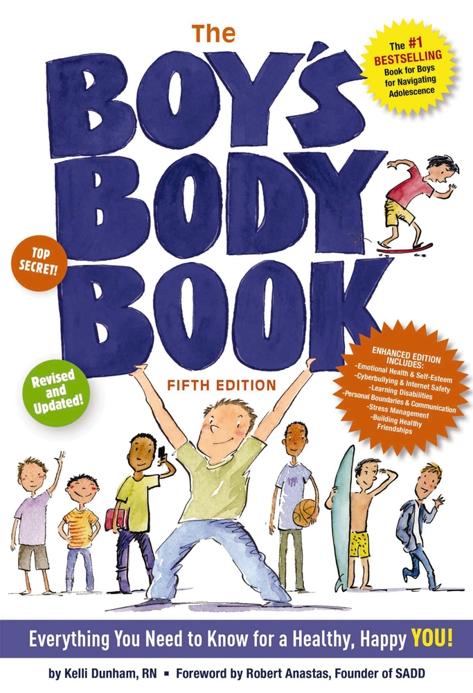 The Boy's Body Book (Fifth Edition): Everything You Need to Know for a Healthy, Happy You! cover