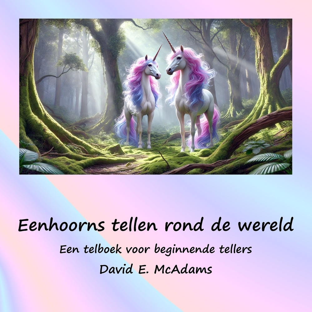 Eenhoorns tellen rond de wereld: Een telboek voor beginnende tellers cover