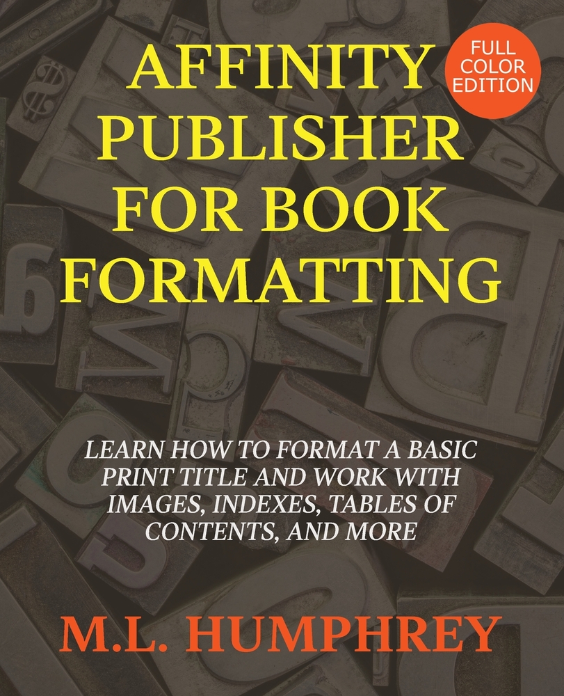 Affinity Publisher for Book Formatting cover