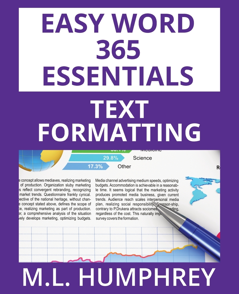 Word 365 Text Formatting cover