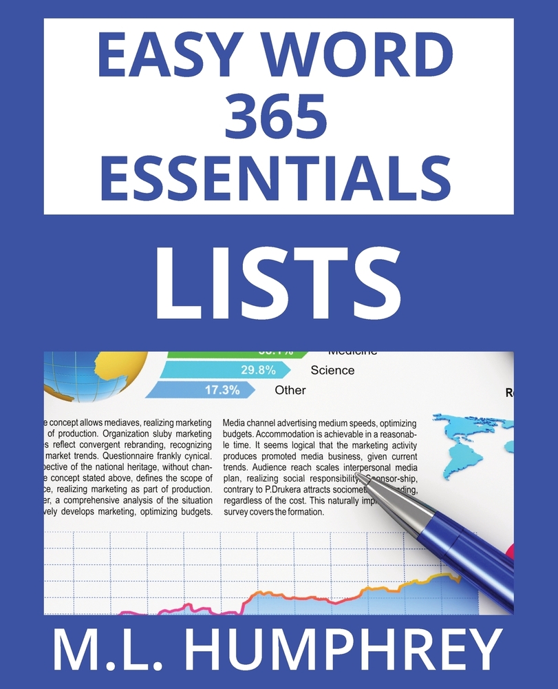 Word 365 Lists cover