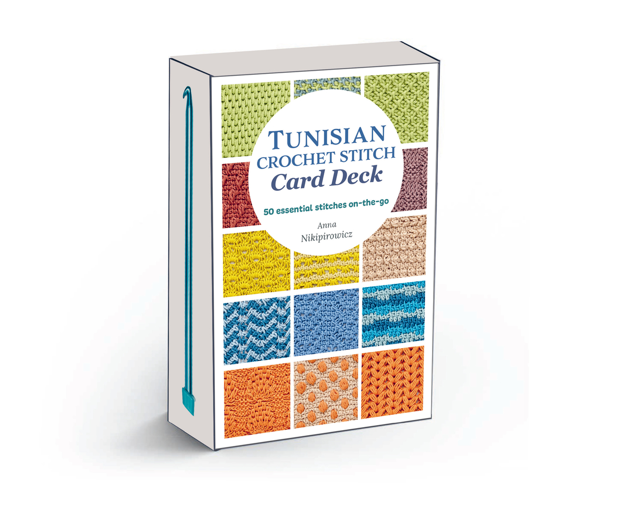 Tunisian Crochet Stitch Card Deck: 50 Essential Stitches to Mix and Match cover
