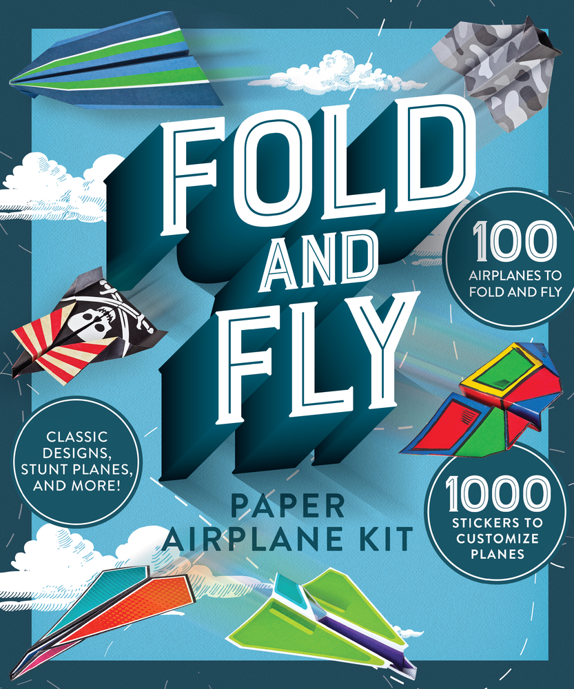Fold and Fly Paper Airplane Kit cover