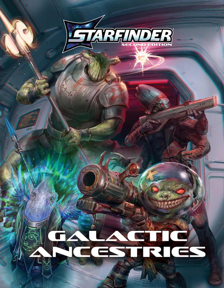 Starfinder Galactic Ancestries cover