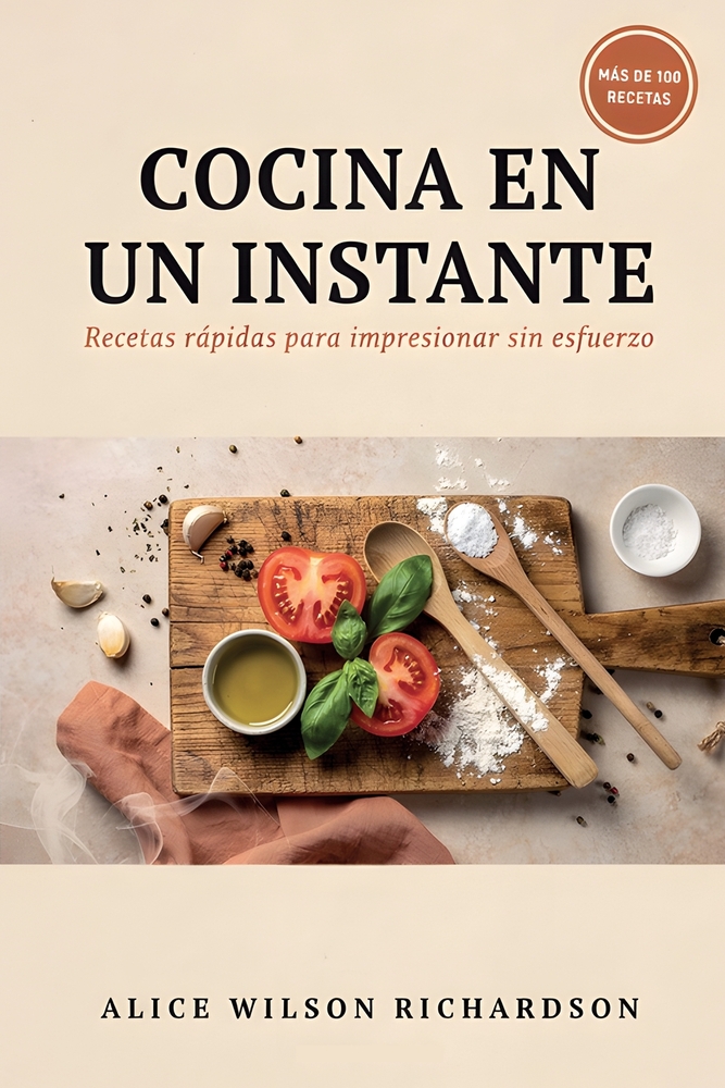 Cocina en un Instante: Recetas Rápidas para Impresionar sin Esfuerzo cover