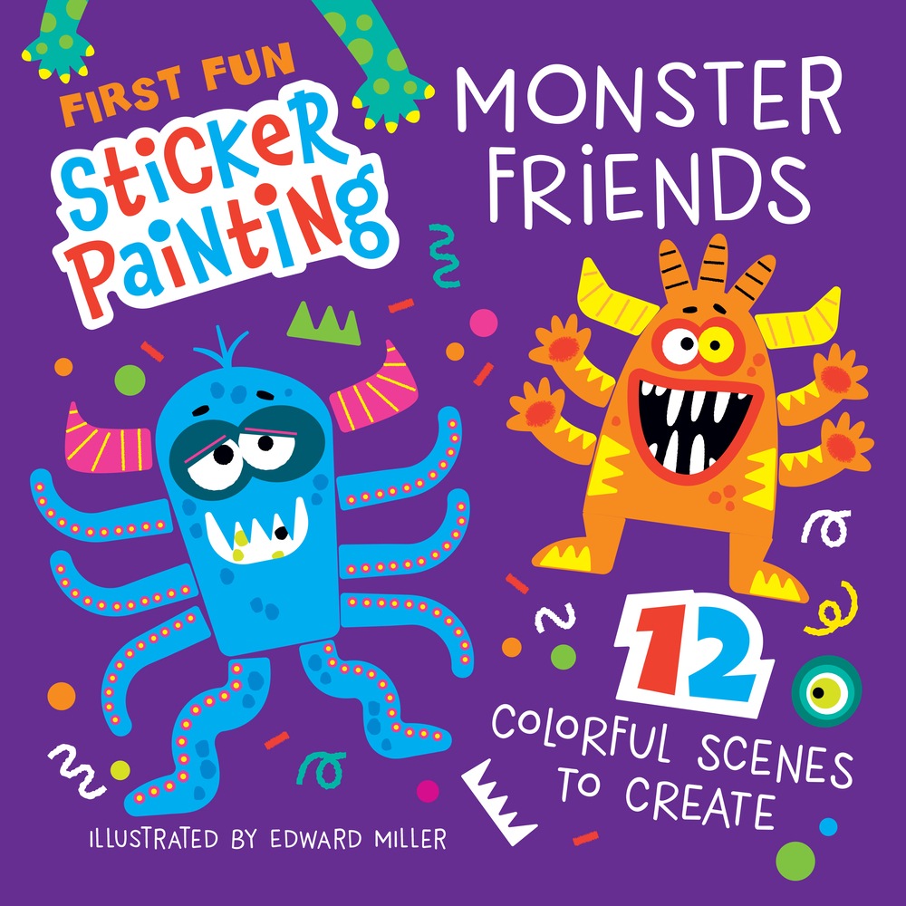 First Fun Sticker Painting: Christmas: 12 Colorful Scenes to Create cover