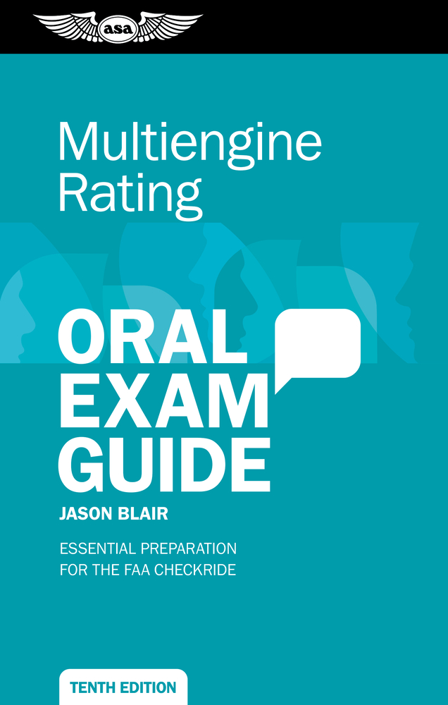 Multiengine Rating Oral Exam Guide: Essential Preparation for the FAA Checkride cover