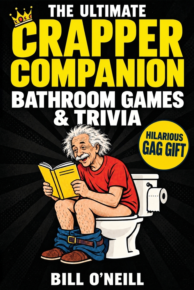 The Ultimate Crapper Companion: Explosive Trivia, Bathroom Games and Other Cool Stuff To Keep You Entertained While You Poop (Gag Gifts for Men) cover