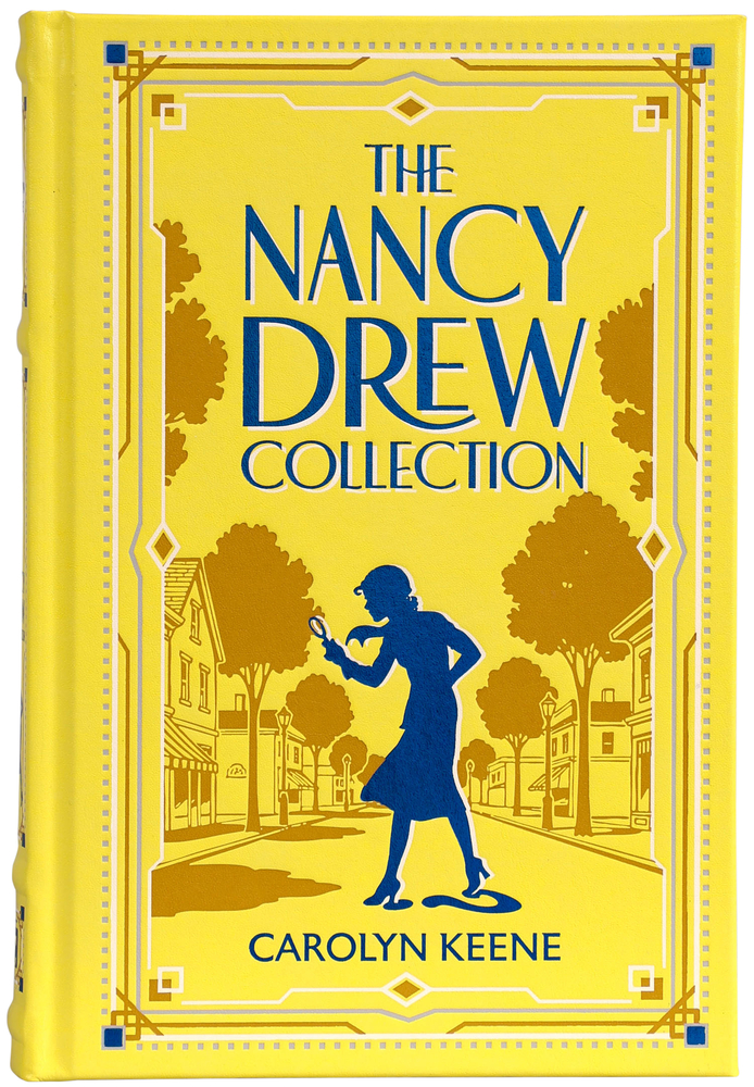 Nancy Drew Collection (Deluxe Leatherbound Edition) - Mystery Stories and Detective Fiction (Leather-Bound Classics) cover