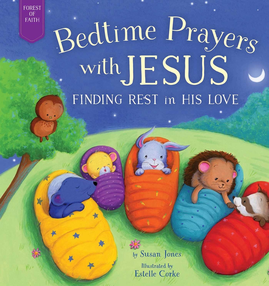 Bedtime Prayers with Jesus: Finding Rest in His Love cover