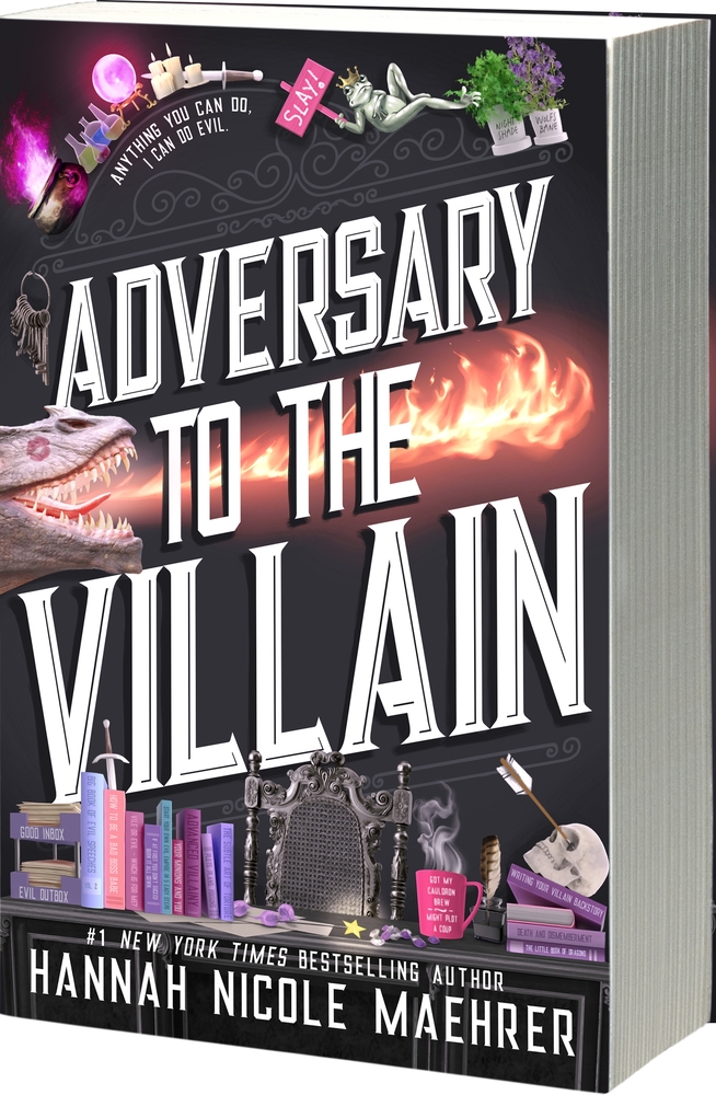 Adversary to the Villain: A Cozy Fantasy Romantic Comedy cover