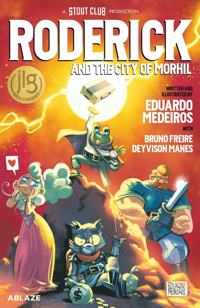 Roderick and the City of Morhil Tp cover