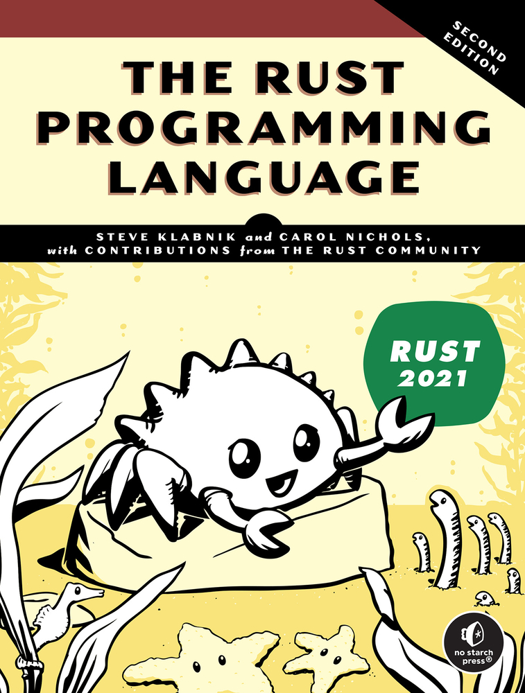 The Rust Programming Language, 2nd Edition cover