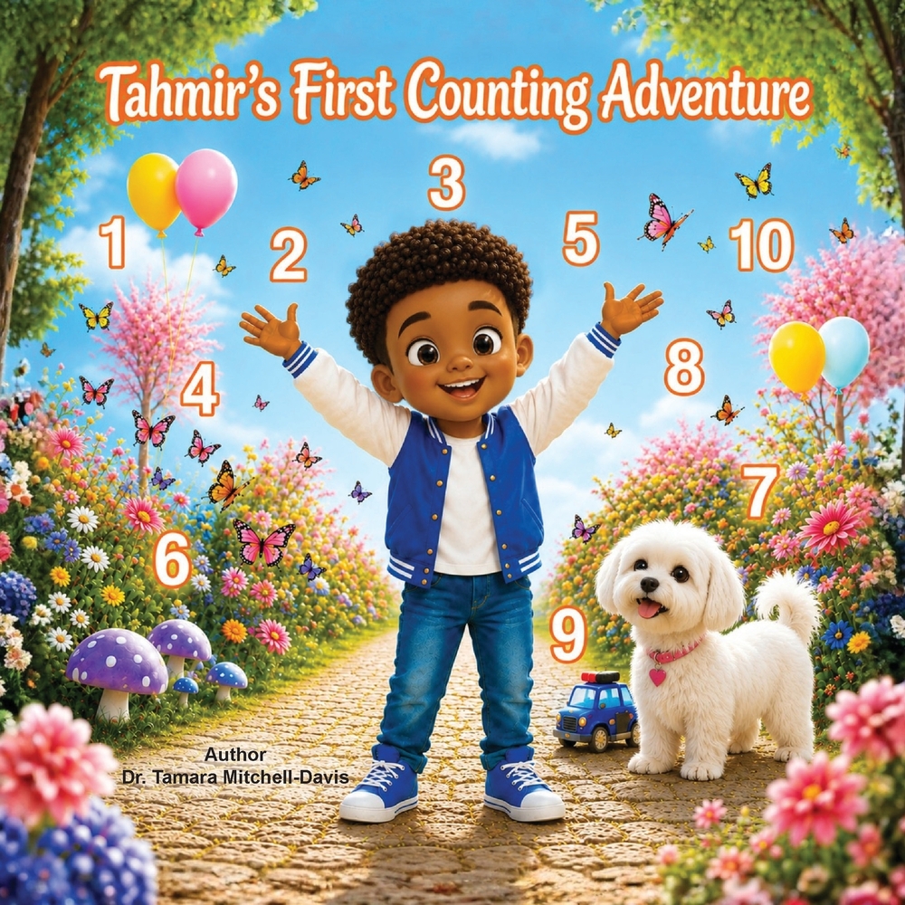 Tahmir's First Counting Adventure 1 to 10: Counting from 1 to 10 cover