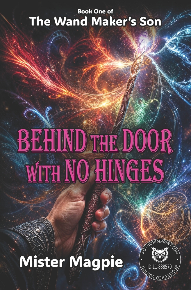 Behind the Door with No Hinges: Book One of The Wand Maker's Son - An immersive fantasy adventure designed to keep readers turning pages. cover