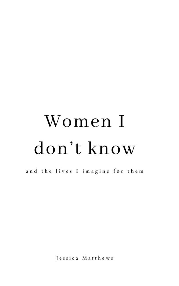 Women I Don't Know cover