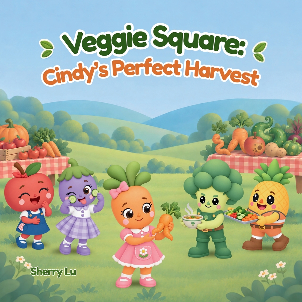 Veggie Square: Cindy's Perfect Harvest cover