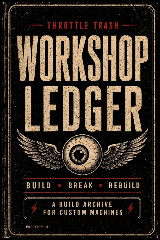 Workshop Ledger - Machine Record System cover