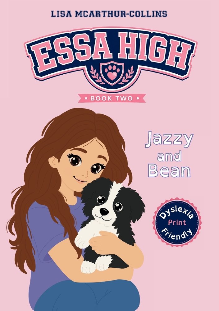 Jazzy and Bean: A Book About Emotional Support Stuffed Animals For Kids With Autism, ADHD, Anxiety - Dyslexia-Friendly Edition cover
