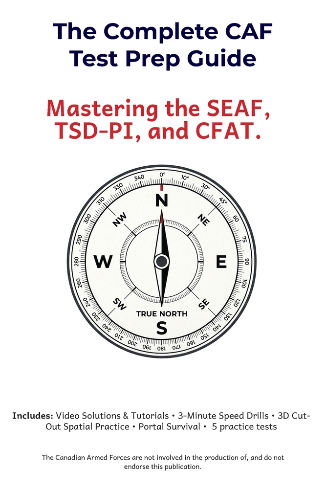 The CAF Test Prep Guide: Mastering the SEAF, TSD-PI, and CFAT cover