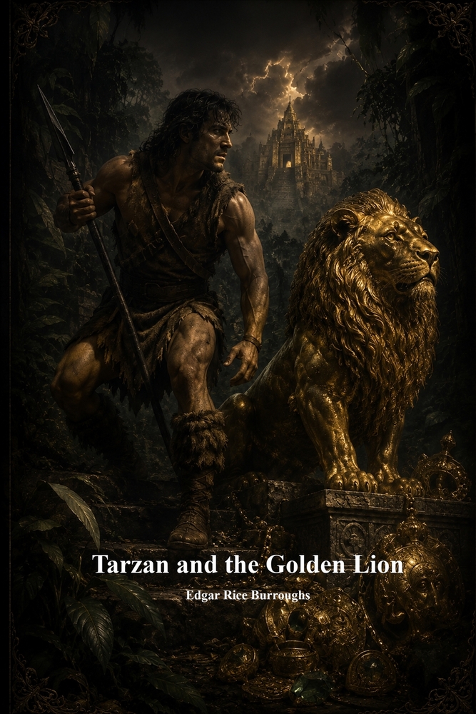 Tarzan and the Golden Lion cover