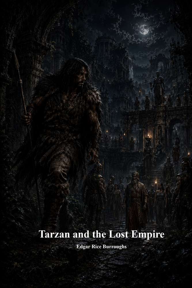Tarzan And The Lost Empire: An Illustrated Edition with Author Biography, Summary and Character Guide cover
