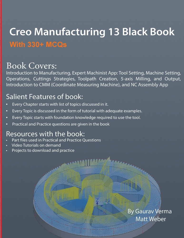 Creo Manufacturing 13 Black Book: (Colored) cover