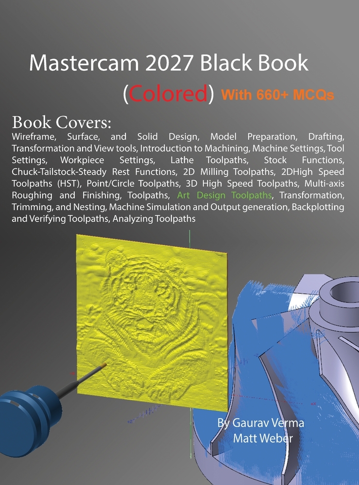 Mastercam 2027 Black Book: (Colored) cover