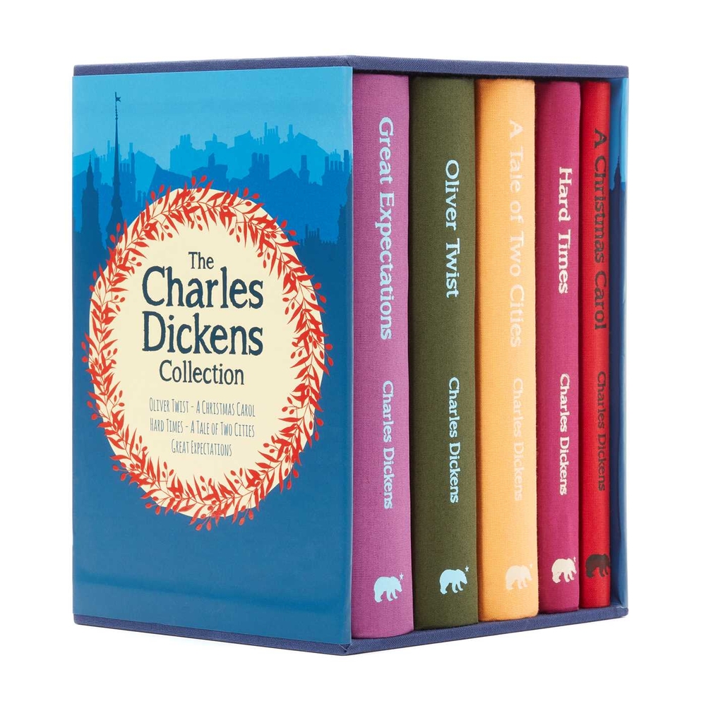 The Charles Dickens Collection: Deluxe 5-Book Hardcover Boxed Set cover