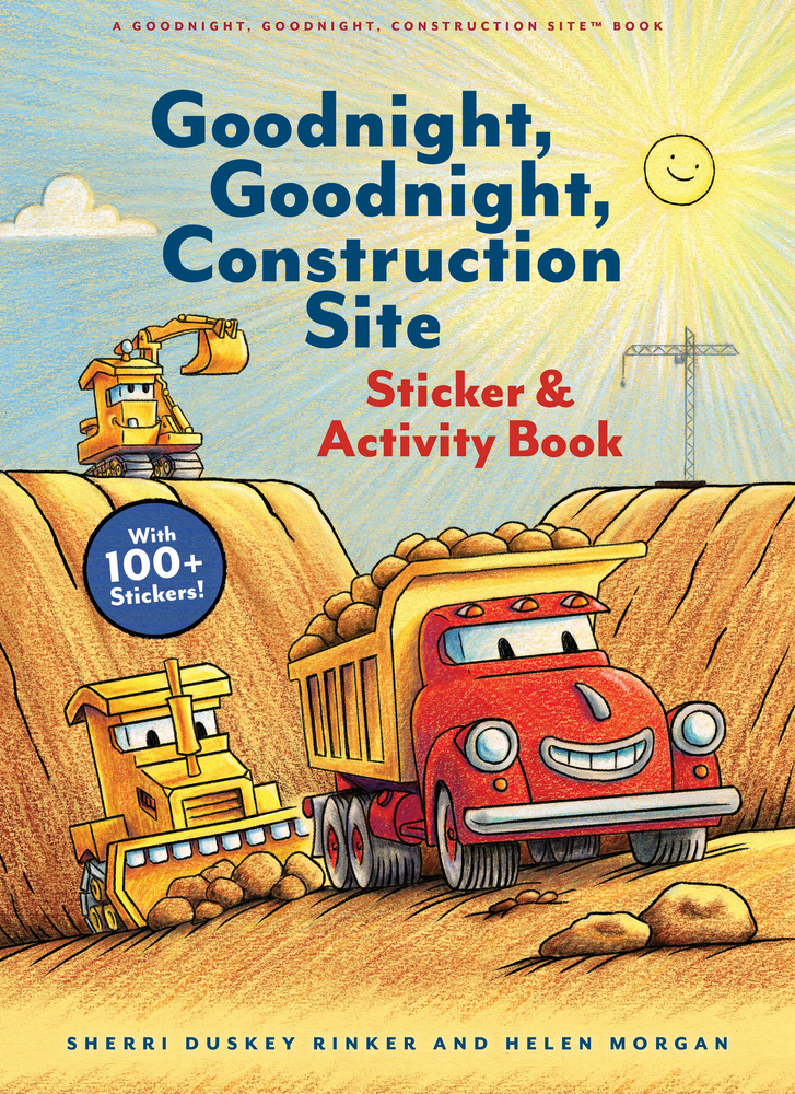Goodnight, Goodnight, Construction Site Sticker & Activity Book cover