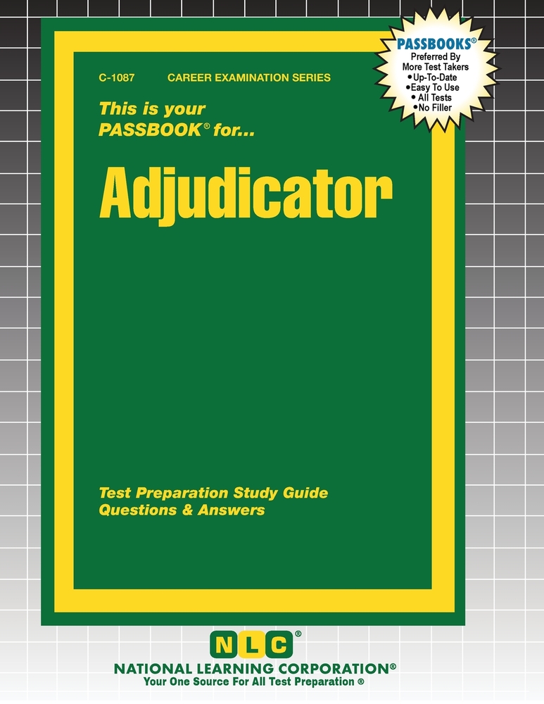 Adjudicator cover