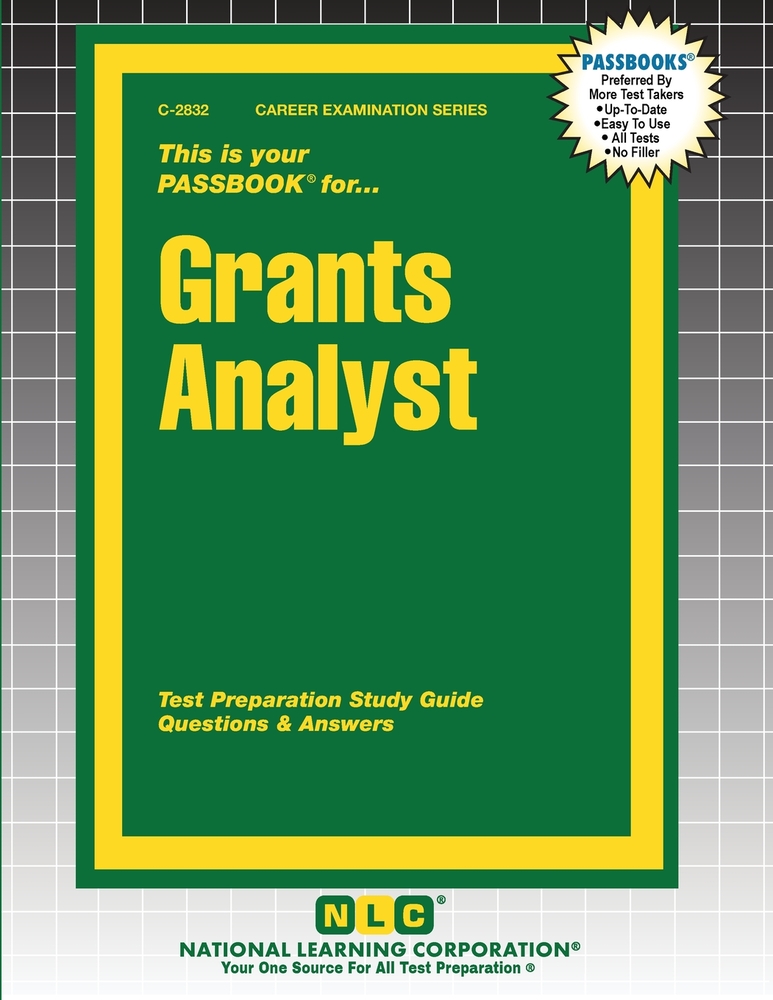 Grants Analyst cover