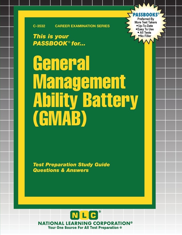 General Management Ability Battery (GMAB) cover