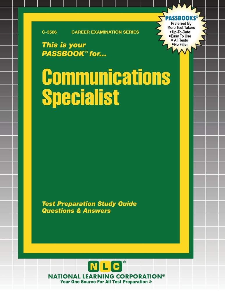 Communications Specialist cover