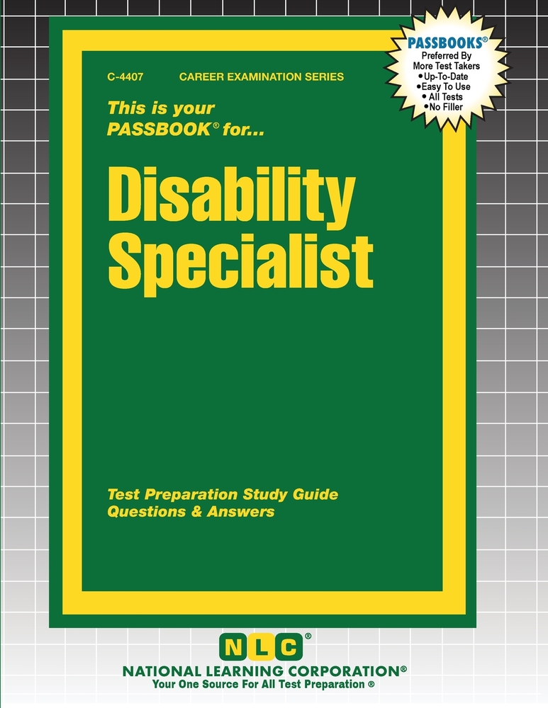 Disability Specialist cover