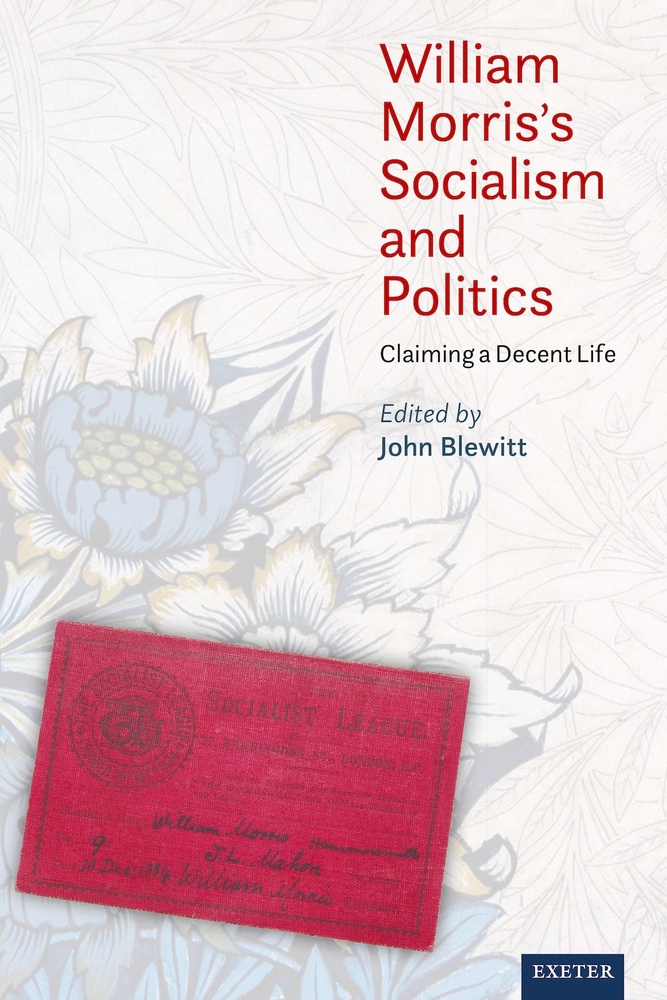William Morris's Socialism and Politics: Claiming a Decent Life cover