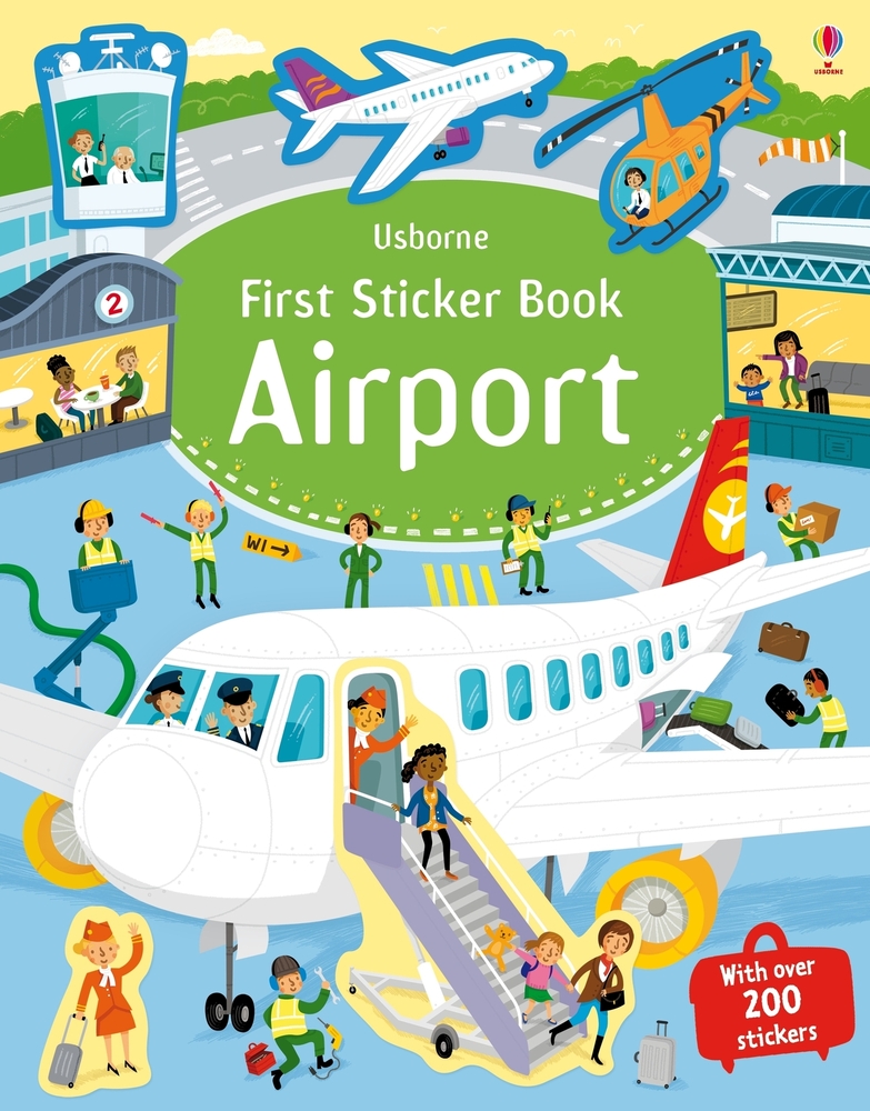 First Sticker Book Airport cover