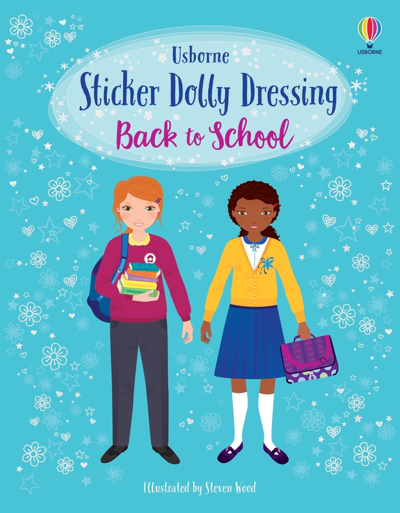 Sticker Dolly Dressing Back to School: A Back to School Book for Kids cover