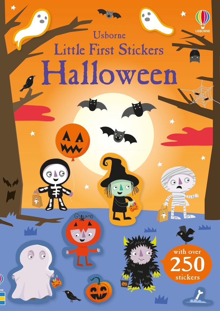 Little First Stickers Halloween: A Halloween Book for Kids cover