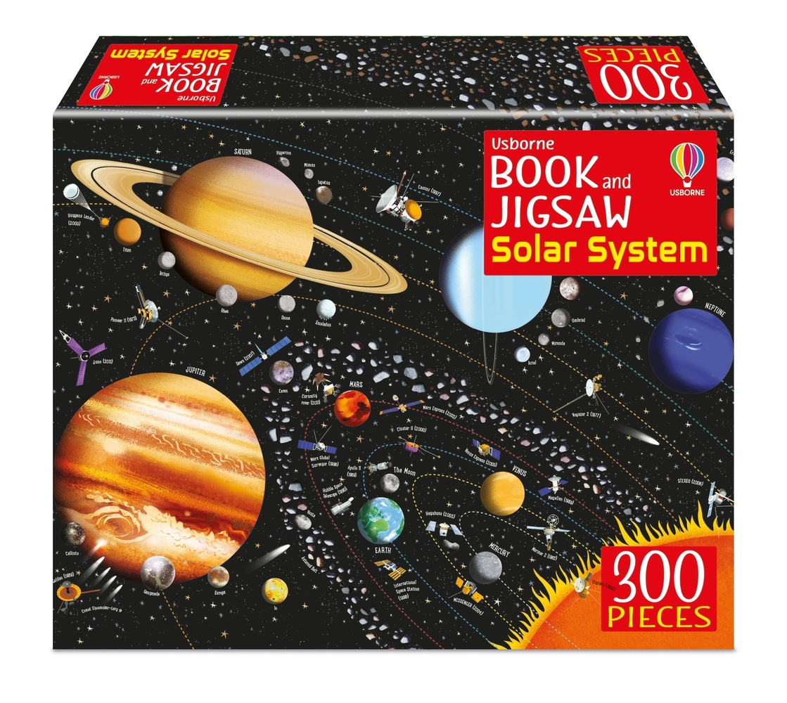 Usborne Book and Jigsaw the Solar System cover