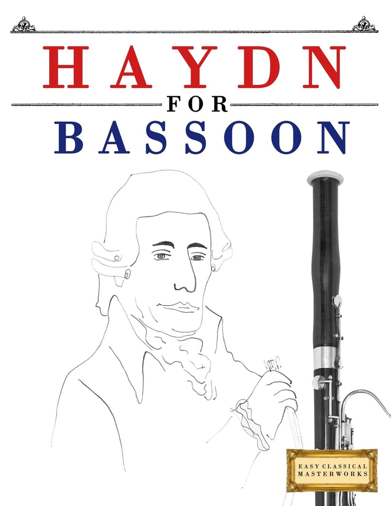 Haydn for Bassoon: 10 Easy Themes for Bassoon Beginner Book cover