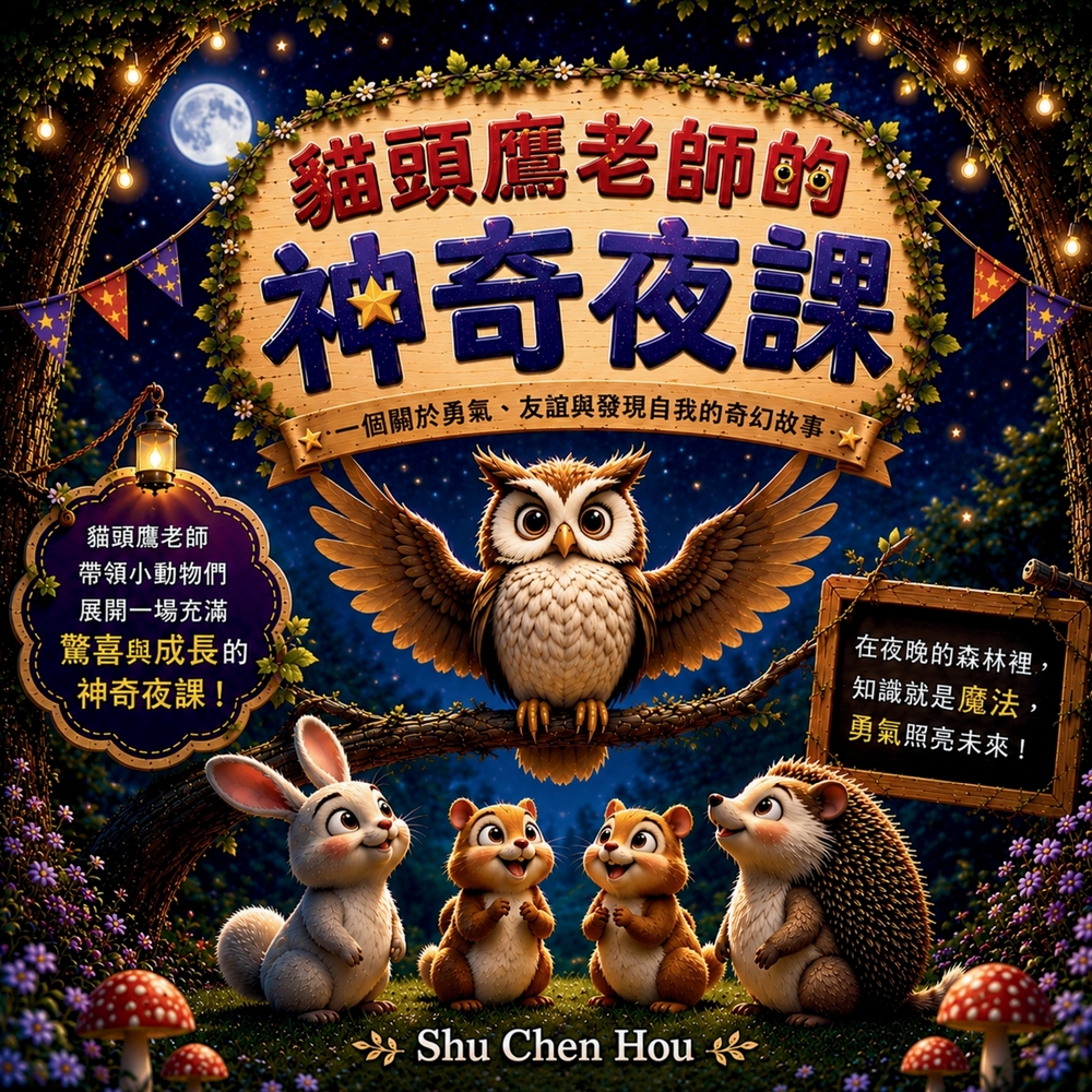 小松鼠的堅果寶藏: The Squirrel's Nut Treasure: A Traditional Chinese Picture Book About Friendship, Te cover