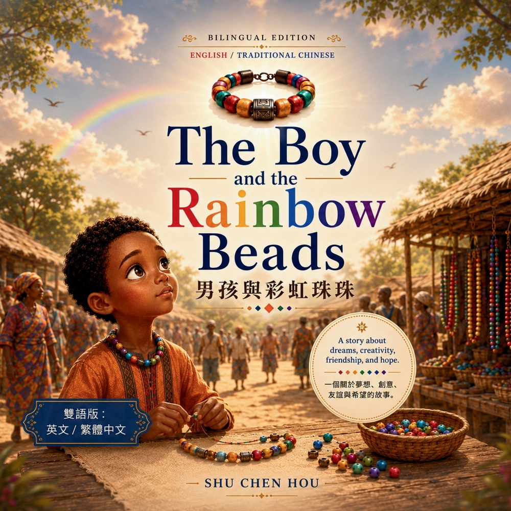 The Boy and the Rainbow Beads 男孩與彩虹珠珠-: 充滿希望與創意į cover