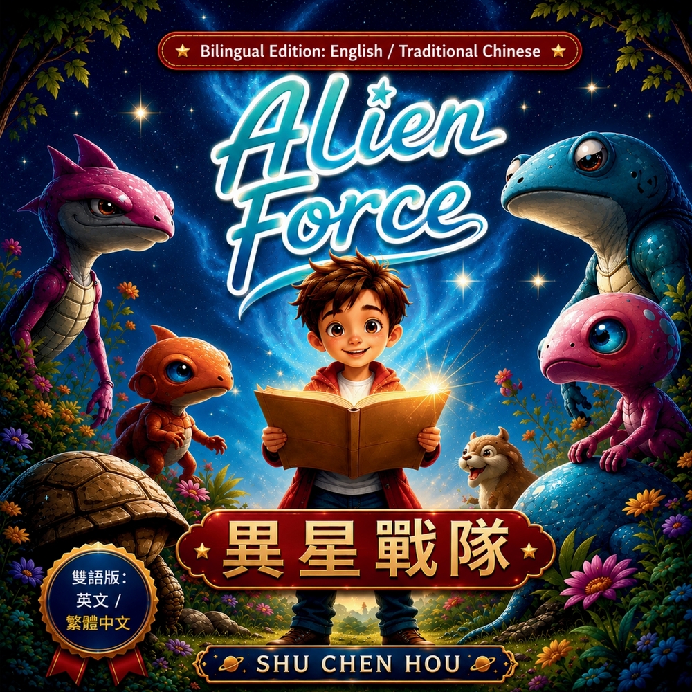 Alien Force: A Space Adventure About Courage, Teamwork, Kindness, and the Power of Friendship cover